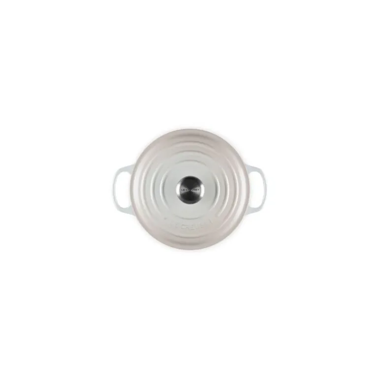 Cocotte en fonte ronde Signature meringue 24 cm