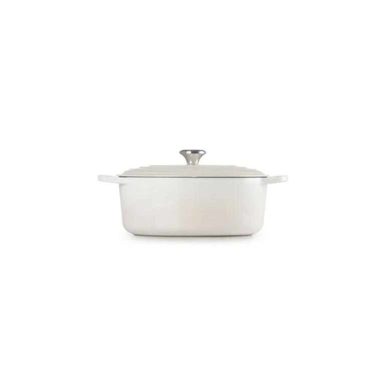 Cocotte en fonte ronde Signature meringue 31 cm