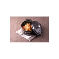 Cocotte fonte ø 20 cm noire