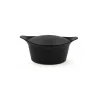 Cocotte fonte d'aluminium noir graphite Ø 28 cm