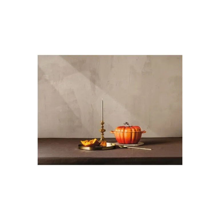 Cocotte fonte Signature Citrouille volcanique Ø 24 cm