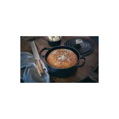 Cocotte fonte Signature ronde noire ø 28 cm