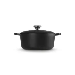 Cocotte fonte Signature ronde noire ø 28 cm