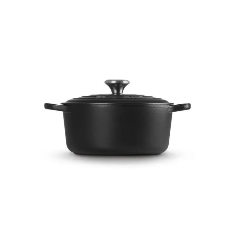 Cocotte fonte Signature ronde noire ø 28 cm