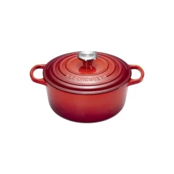 Cocotte fonte signature ronde cerise ø 20 cm