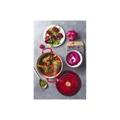 Cocotte fonte Signature ronde cerise ø 24 cm
