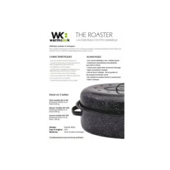 Cocotte roaster ovale 46 cm