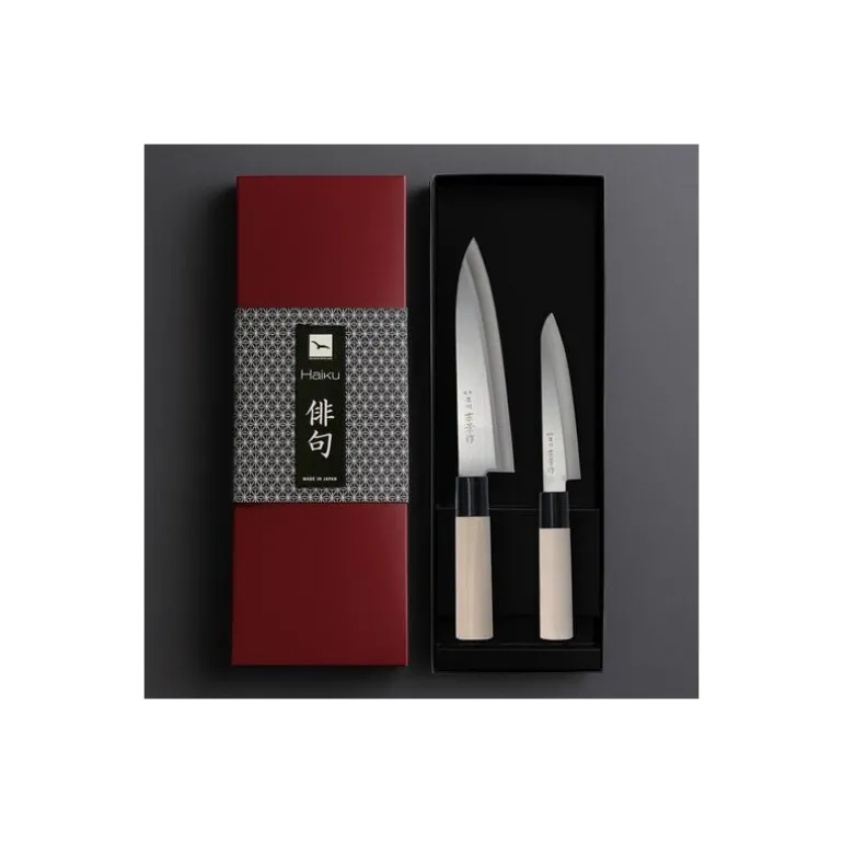 Coffret 2 couteaux japonais Haiku Home