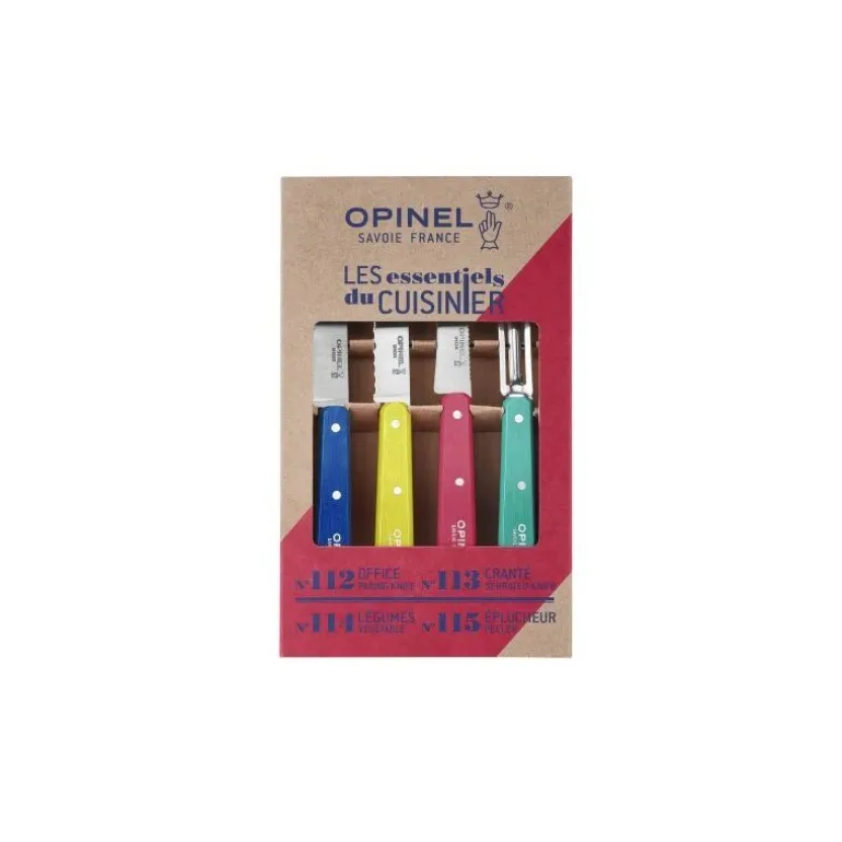 Coffret Opinel Les essentiels du cuisinier POP80