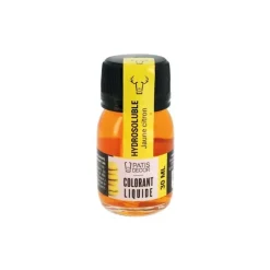 Colorant liquide hydrosoluble jaune citron 30 ml