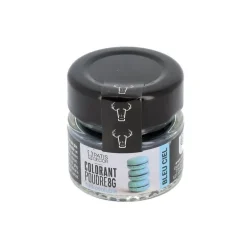 Colorant poudre hydrosoluble bleu ciel 8 g