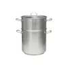 Couscoussier droit couvert inox ø 28 cm
