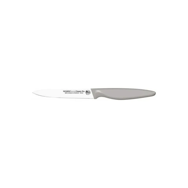 Couteau d'office cranté bio sourcé gris 11 cm
