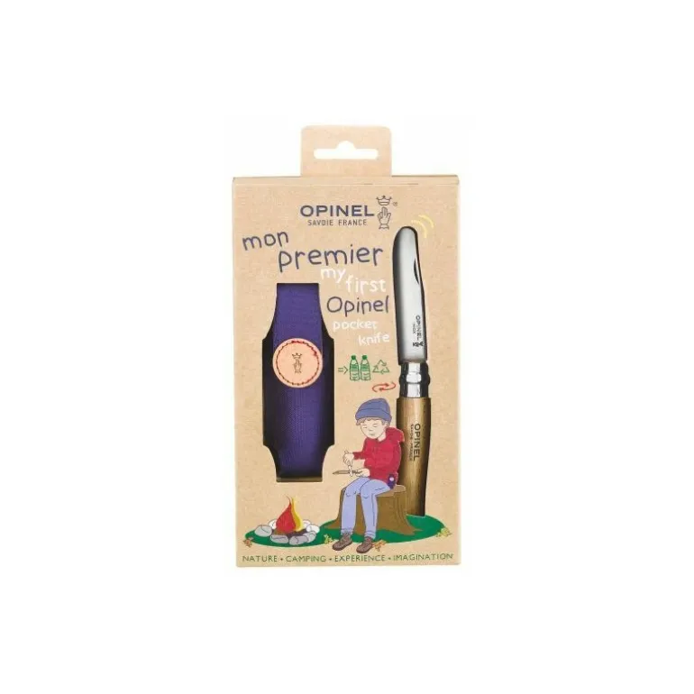 Couteau Mon premier Opinel avec étui