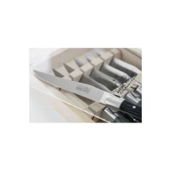 Couteau à steak Laguiole Essentiel mitre mate - coffret de 6