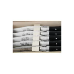 Couteau à steak Laguiole Essentiel mitre mate - coffret de 6