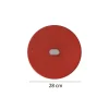 Couvercle inox La Merveilleuse rouge passion Ø 28 cm