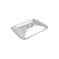 Couvercle inox nid d'abeille pour plat à four 30 x 22 cm