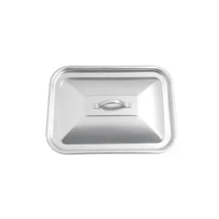 Couvercle inox nid d'abeille pour plat à four 30 x 22 cm