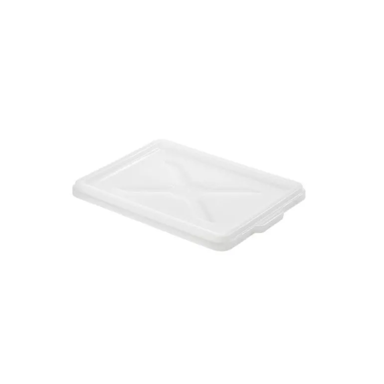 Couvercle PP blanc pour demi bac à pâtons 40 x 30 cm