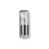 Couverts nomade inox noir
