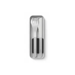 Couverts nomade inox noir