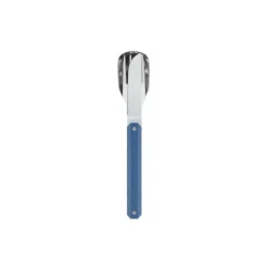 Couverts nomades droits aimantés 12H34 alu bleu