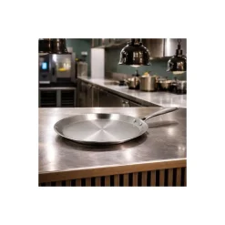Crêpière inox Triply ø 28 cm
