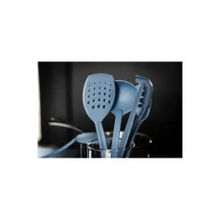 Cuillère de service en polyamide bleu pastel