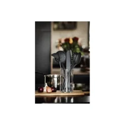 Cuillère de service en polyamide gris givré