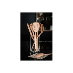 Cuillère à spaghetti en polyamide vieux rose