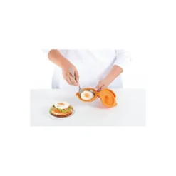 Cuit oeuf poche orange