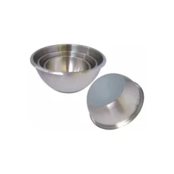 Cul de poule inox fond silicone demi sphérique ø 20 cm