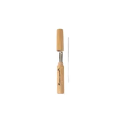 12 curettes à crustacés inox avec fourreau bois