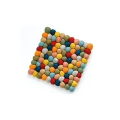 Dessous de plat Lana en laine 21 x 21 cm