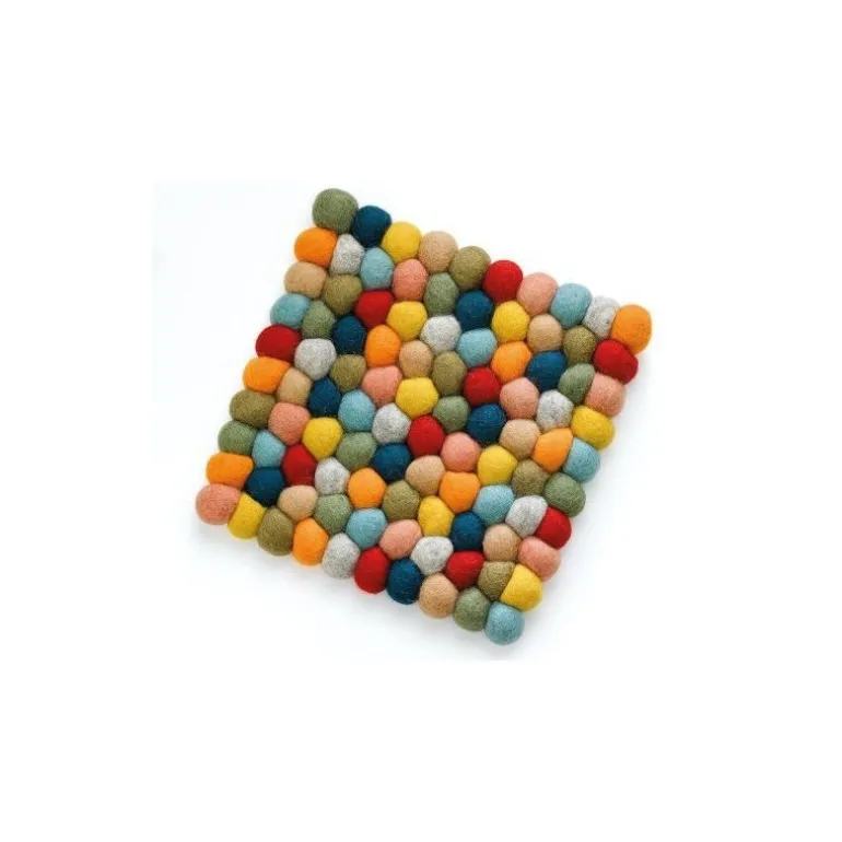 Dessous de plat Lana en laine 21 x 21 cm