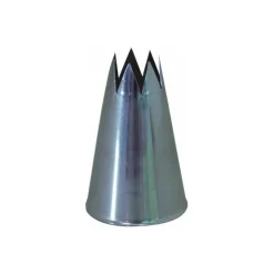 Douille cannelée A8 8 dents inox