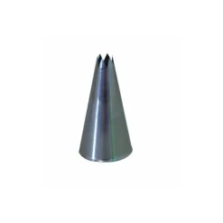 Douille cannelée C6 6 dents inox