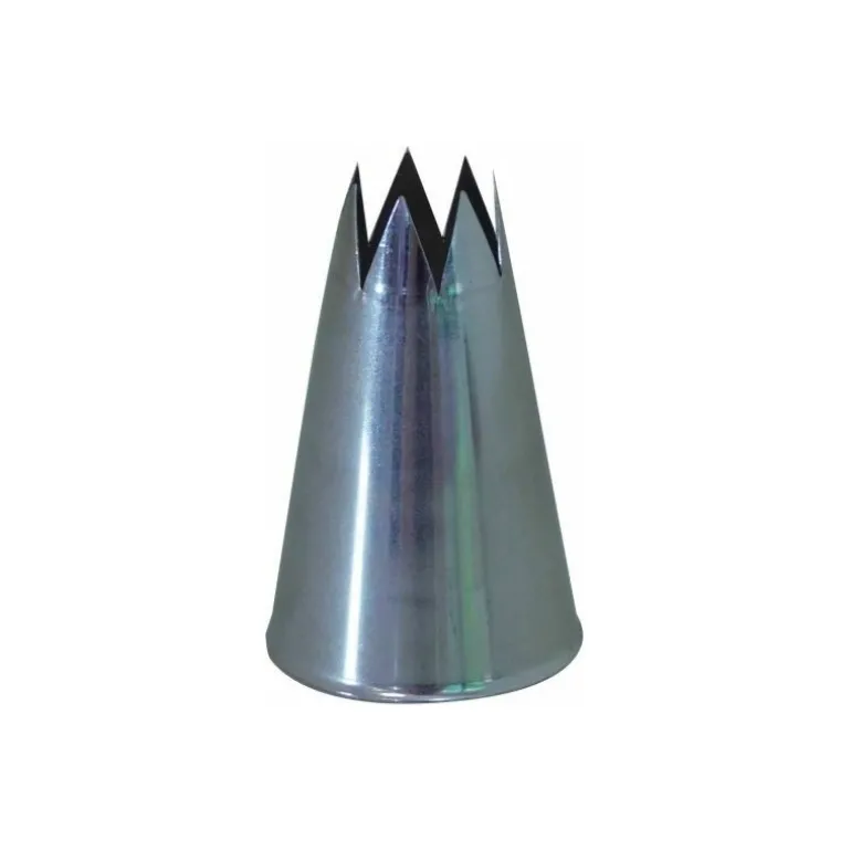Douille cannelée D8 8 dents inox