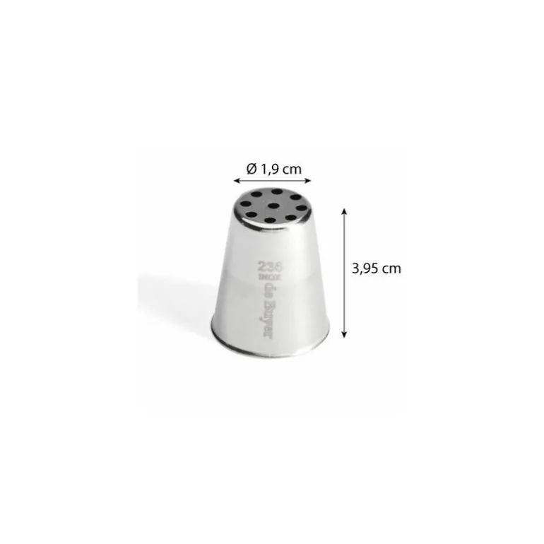 Douille à nid 9 trous inox ø 2cm