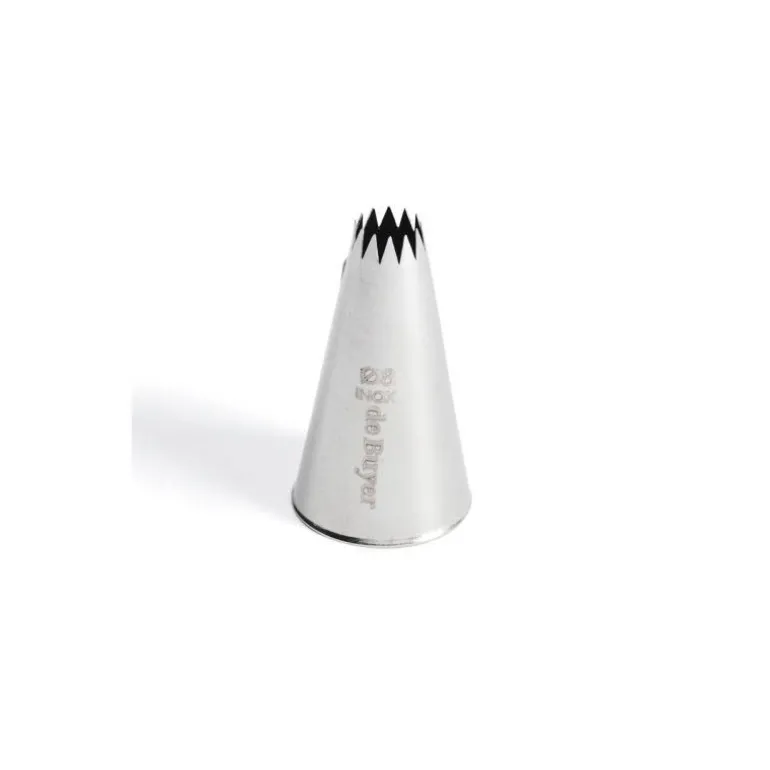 Douille à petit four 12 dents inox ø 0,8 cm