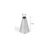 Douille à petit four 14 dents inox ø 1 cm