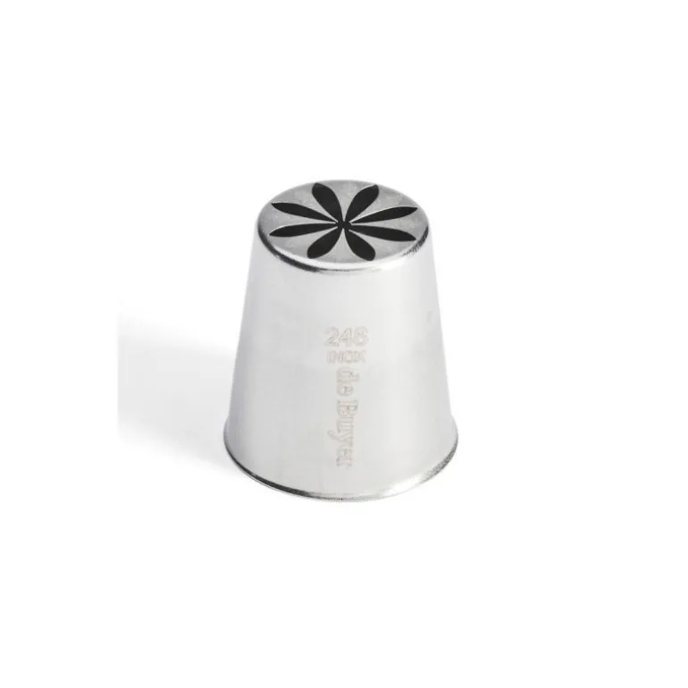 Douille russe à fleur 248 inox ø 2,6 cm