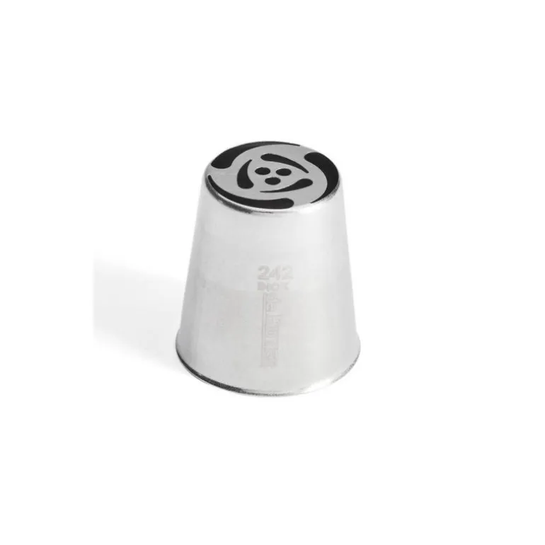 Douille russe à fleur 242 inox ø 2,6 cm
