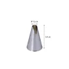 Douille St-Honoré inox ø 1,5 cm