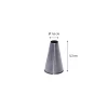 Douille unie inox ø 1,6 cm
