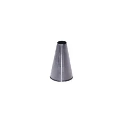 Douille unie inox ø 0,8 cm