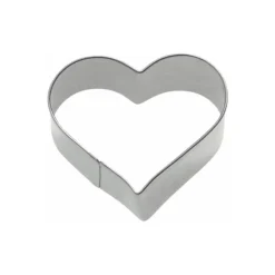 Emporte pièce inox cœur 6 cm