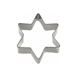 Emporte pièce inox étoile 6 cm