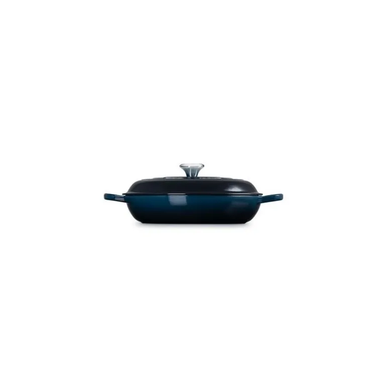 Faitout fonte Signature rond bleu nuit ø 30 cm
